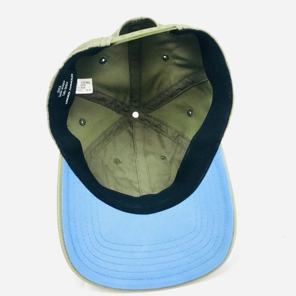 Under Armour Green Ball Cap Hat Embroidered Logo - Picture 2 of 5